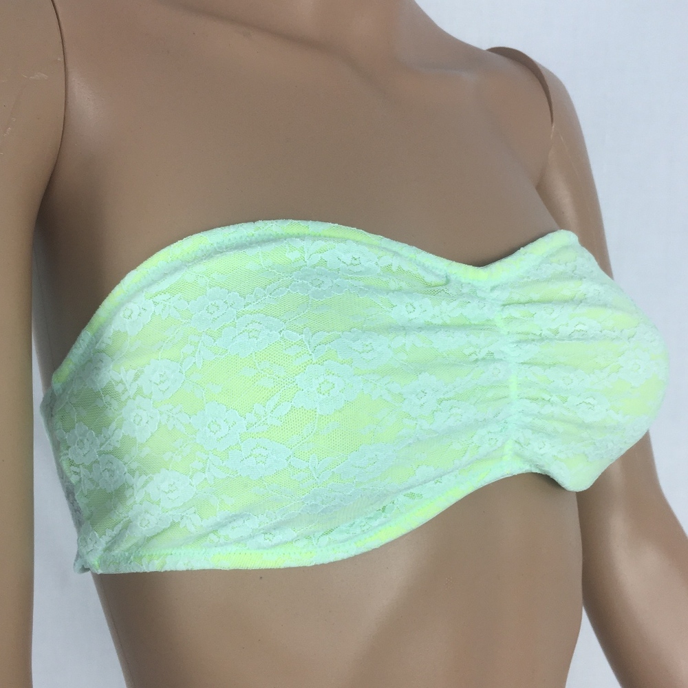Pink By Victoria's Secret lace bandeau